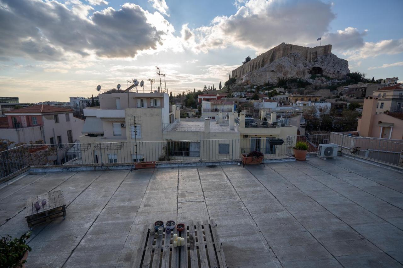 Plaka With Acropolis Rooftop View Access Αθήνα Εξωτερικό φωτογραφία