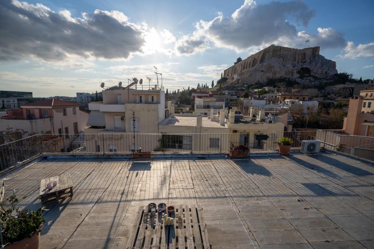Plaka With Acropolis Rooftop View Access Αθήνα Εξωτερικό φωτογραφία